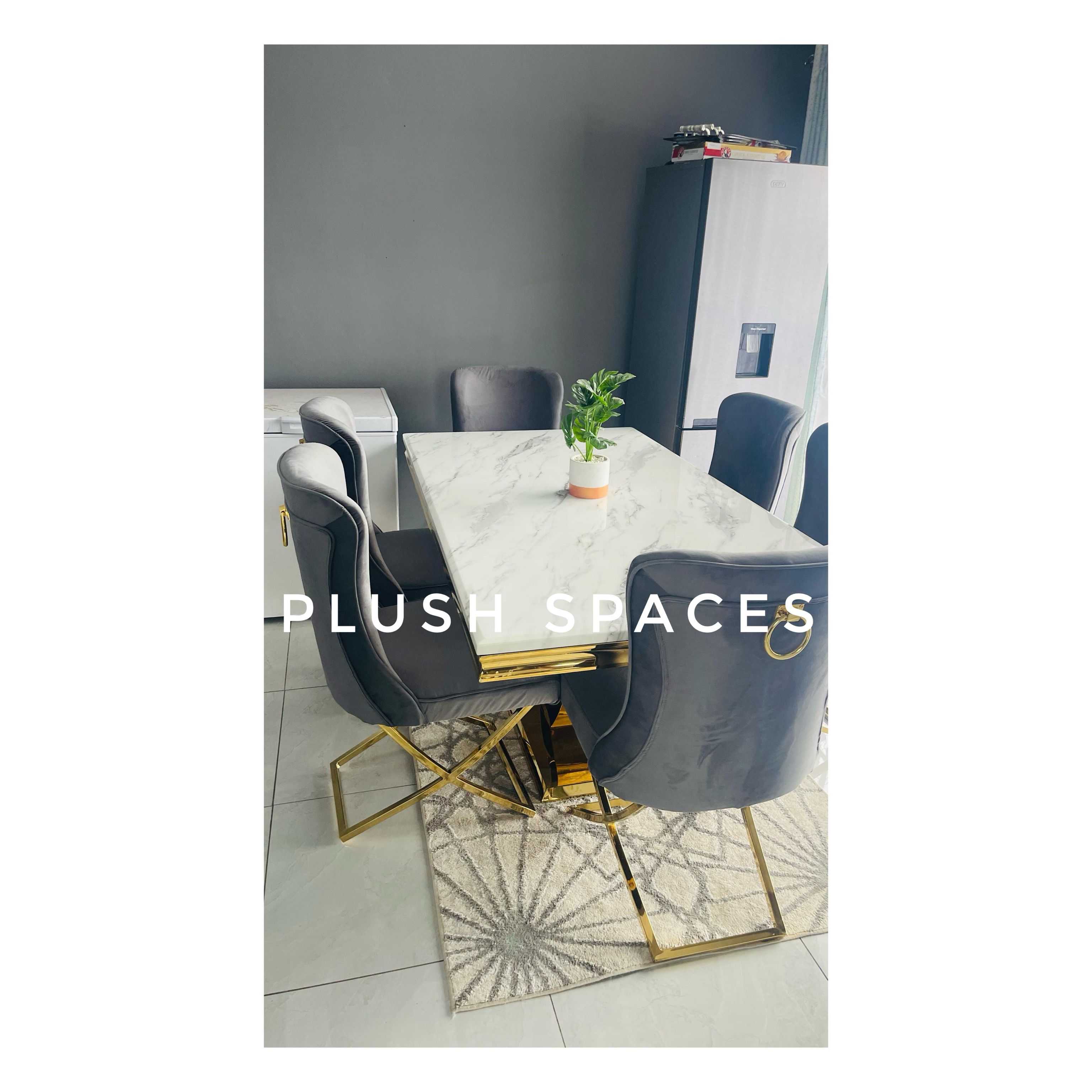 Romeo Stone Marble Dining Set