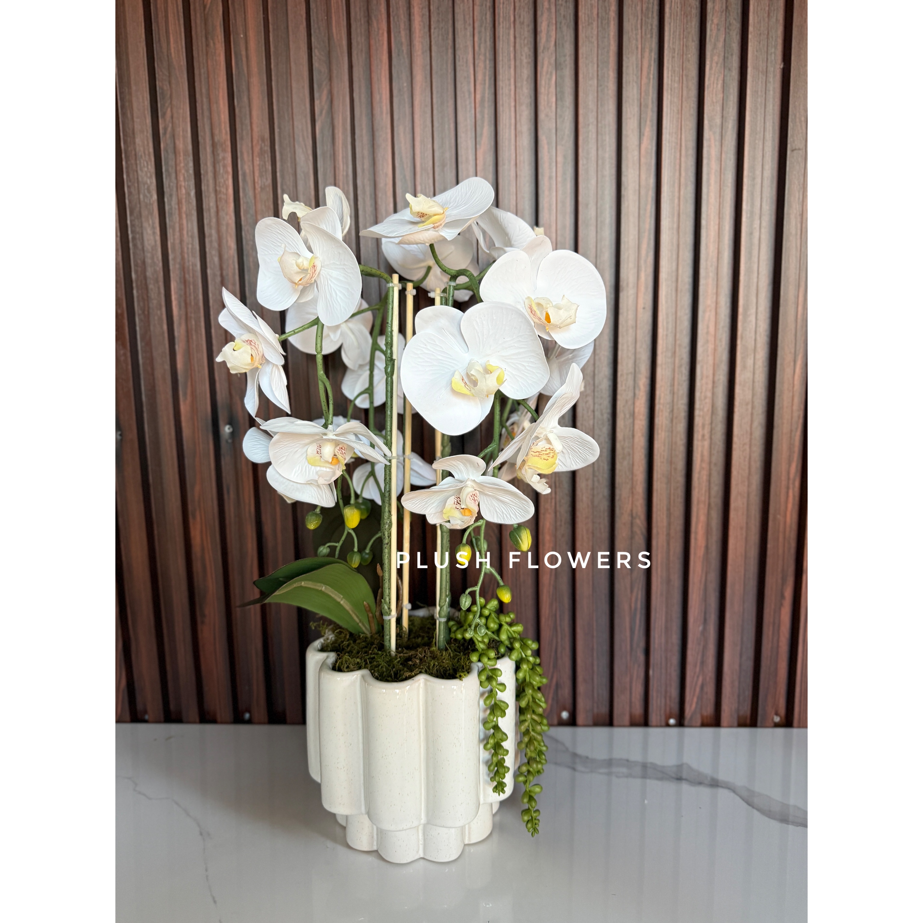 Aura Artificial Orchid Arrangement