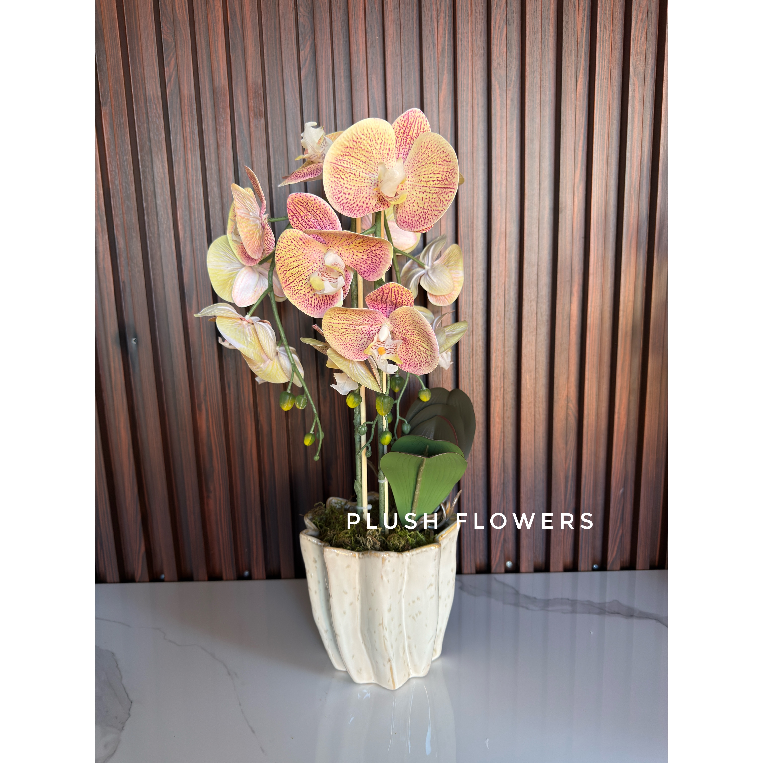 Rosie Artificial Orchid Arrangement