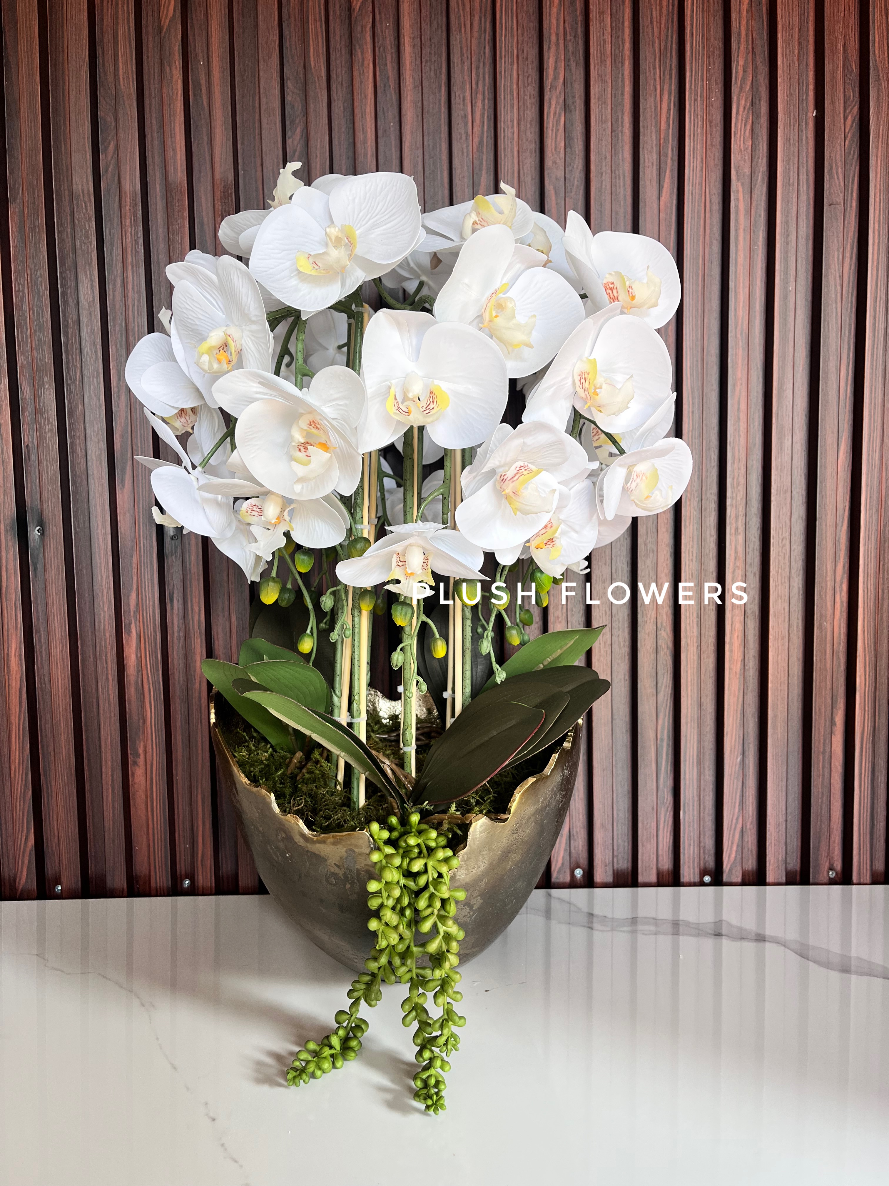 Lacey Artificial Orchid Arrangment
