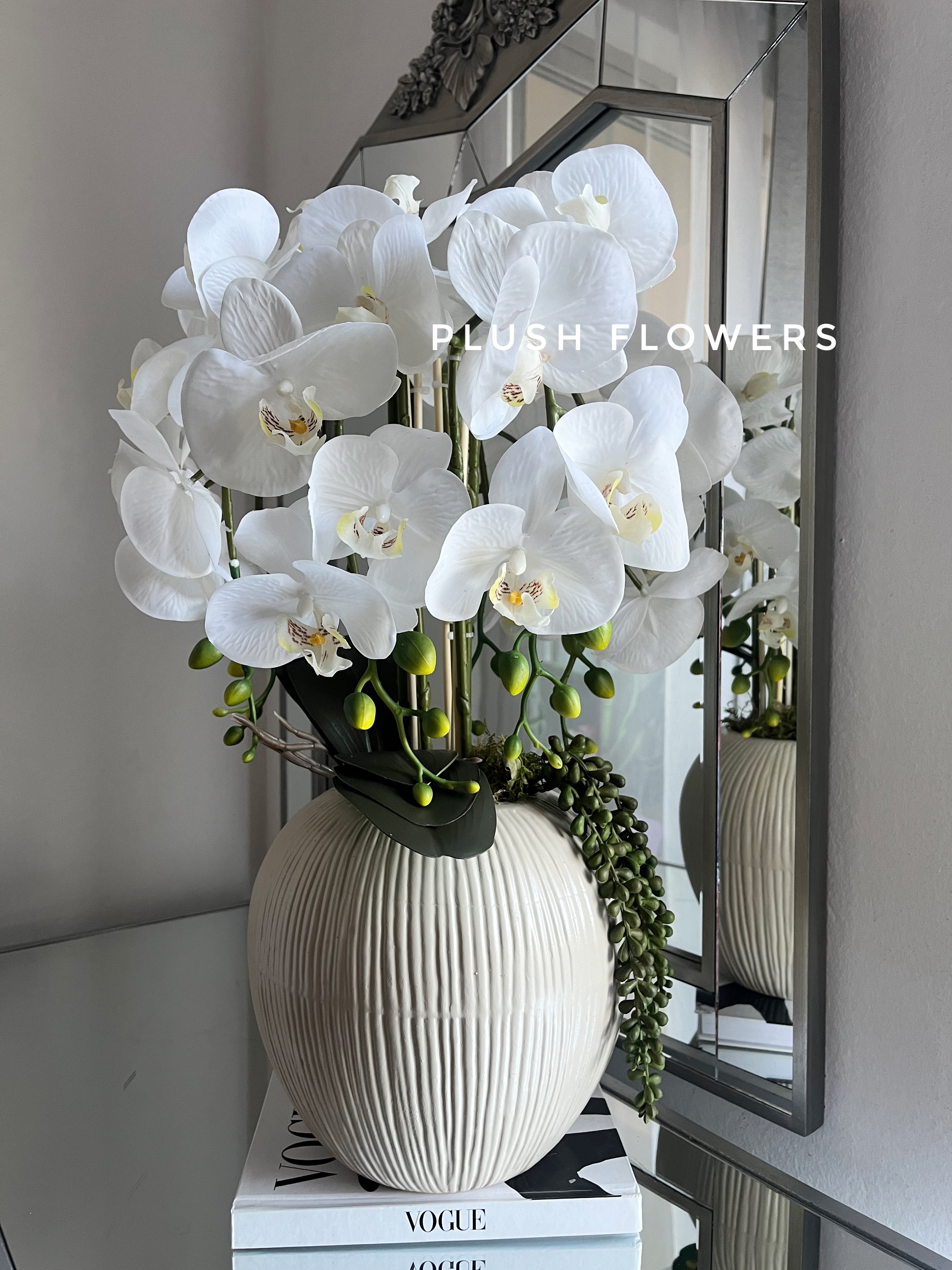 Kudzai Artificial Orchid Arrangement