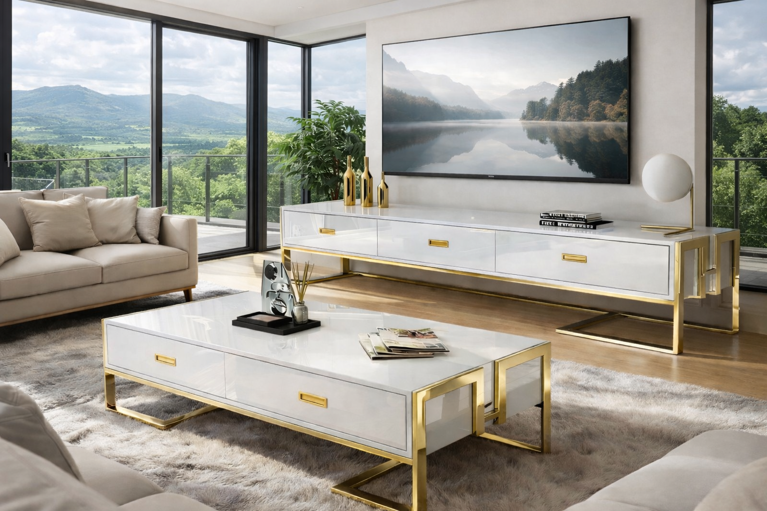 The Mid-Century Glam Gold Set