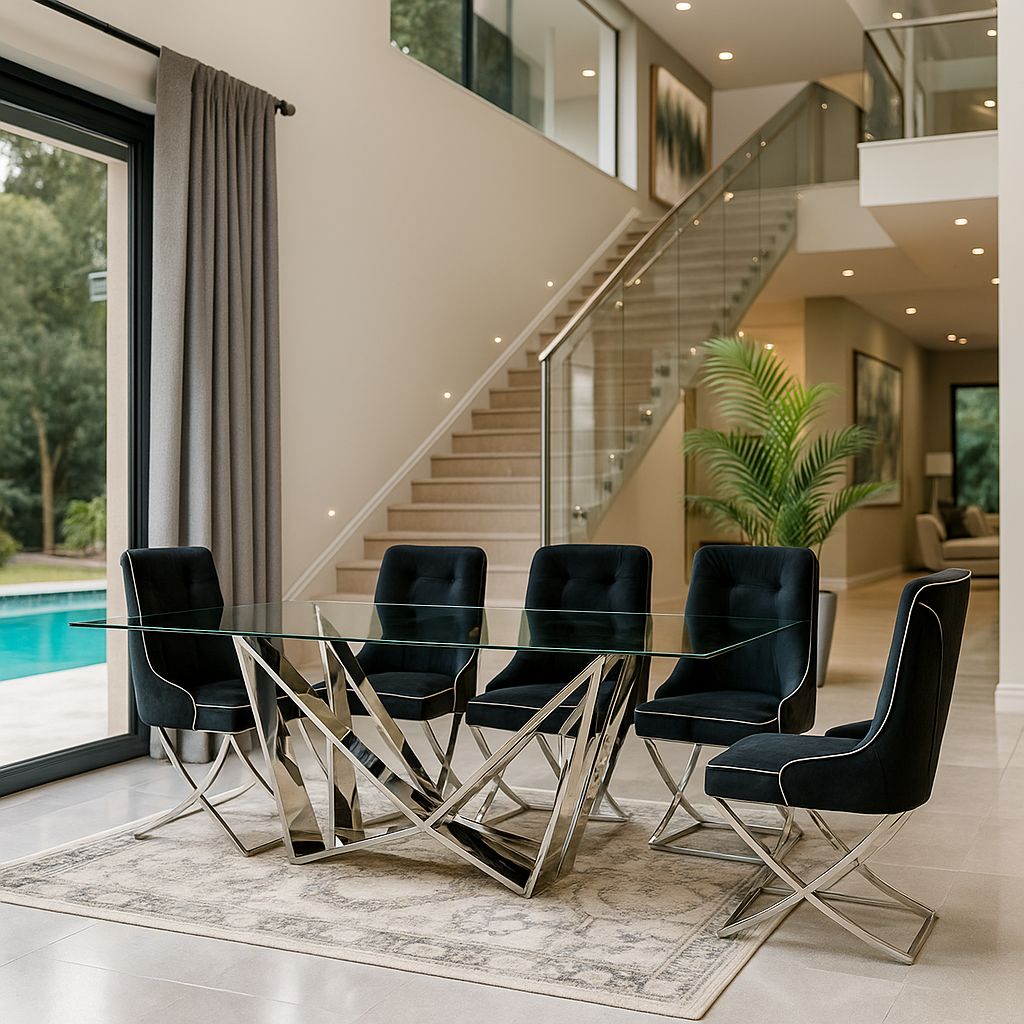 Plush Apex Dining Set