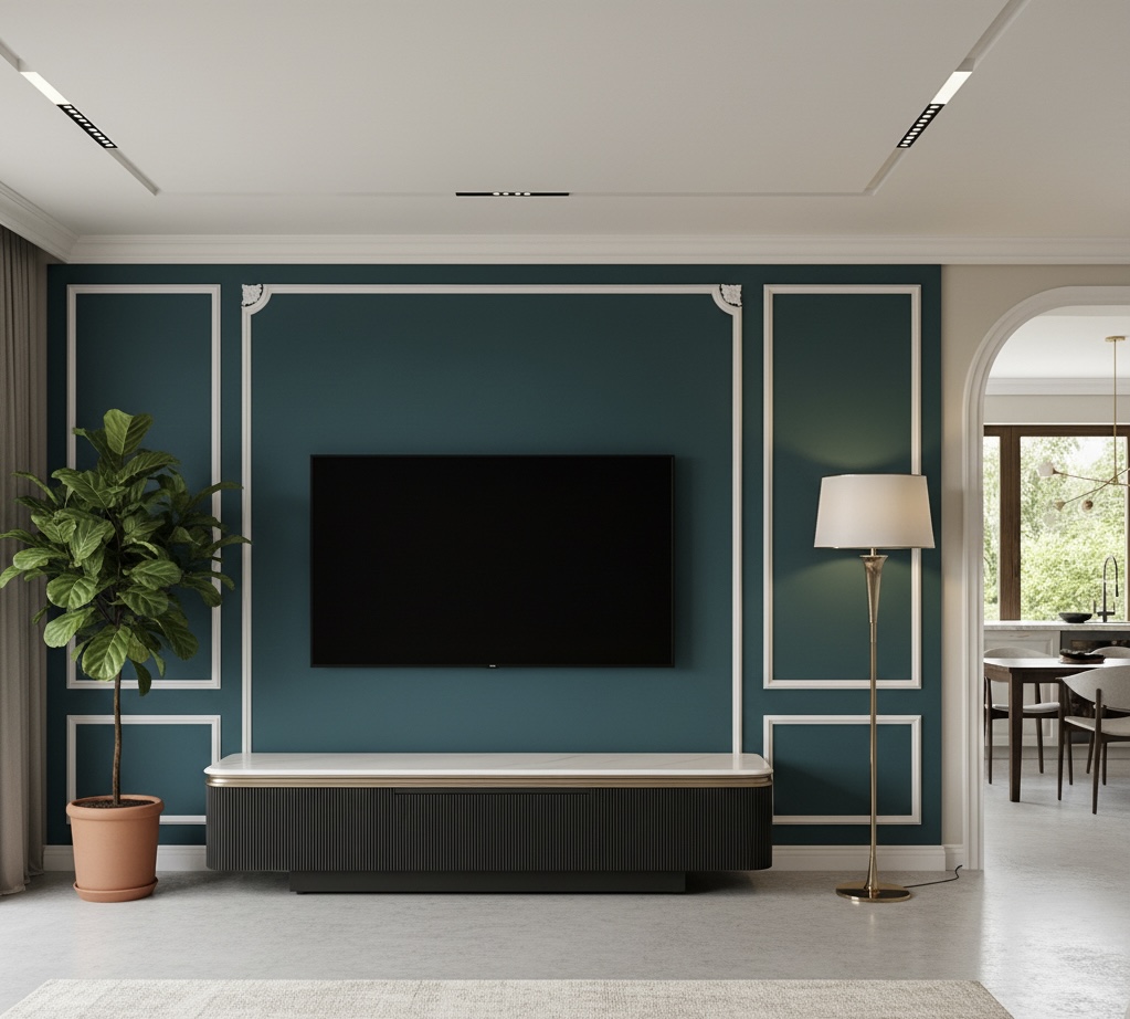 Plush 'Staccato' Media Console