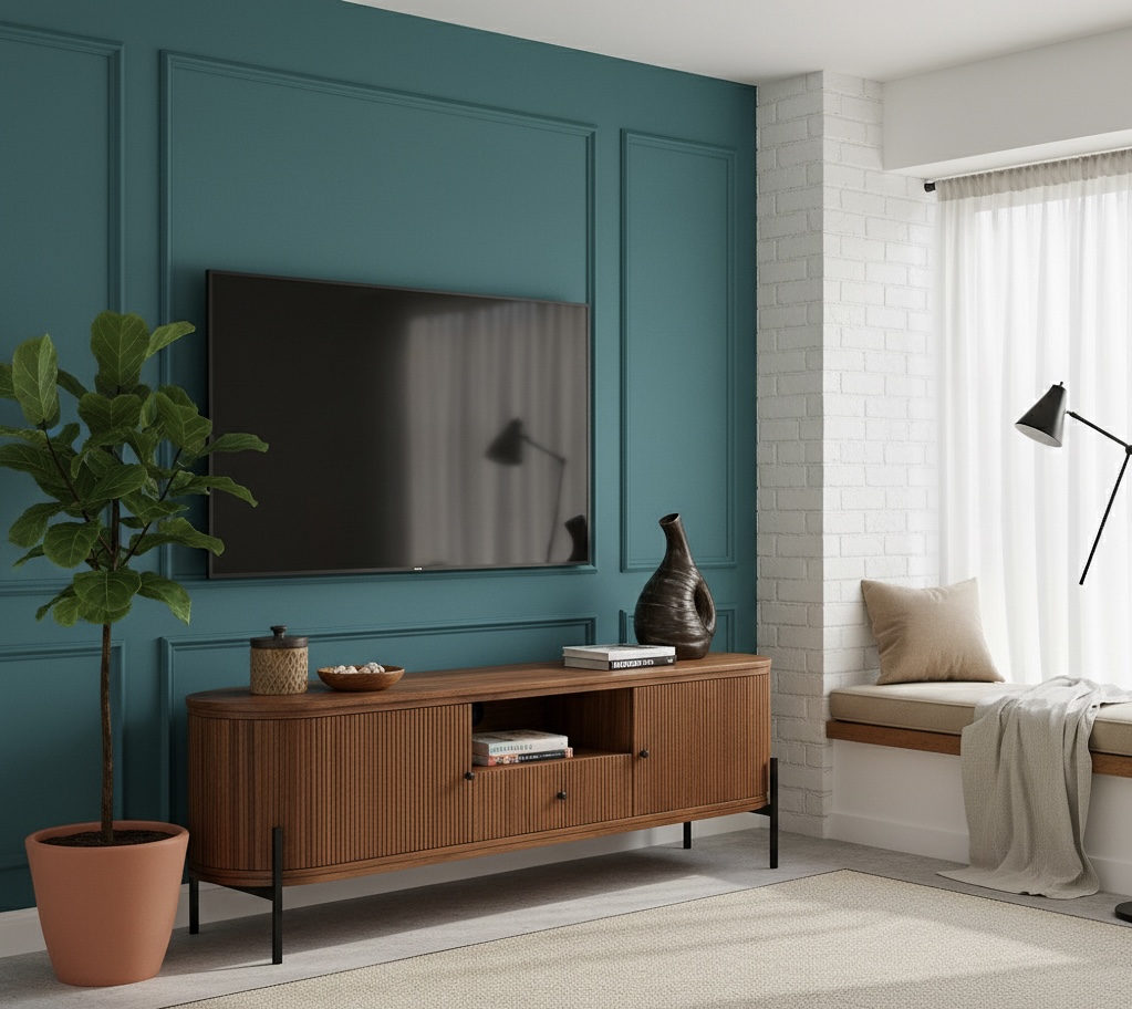 Plush 'Groove' Media Stand