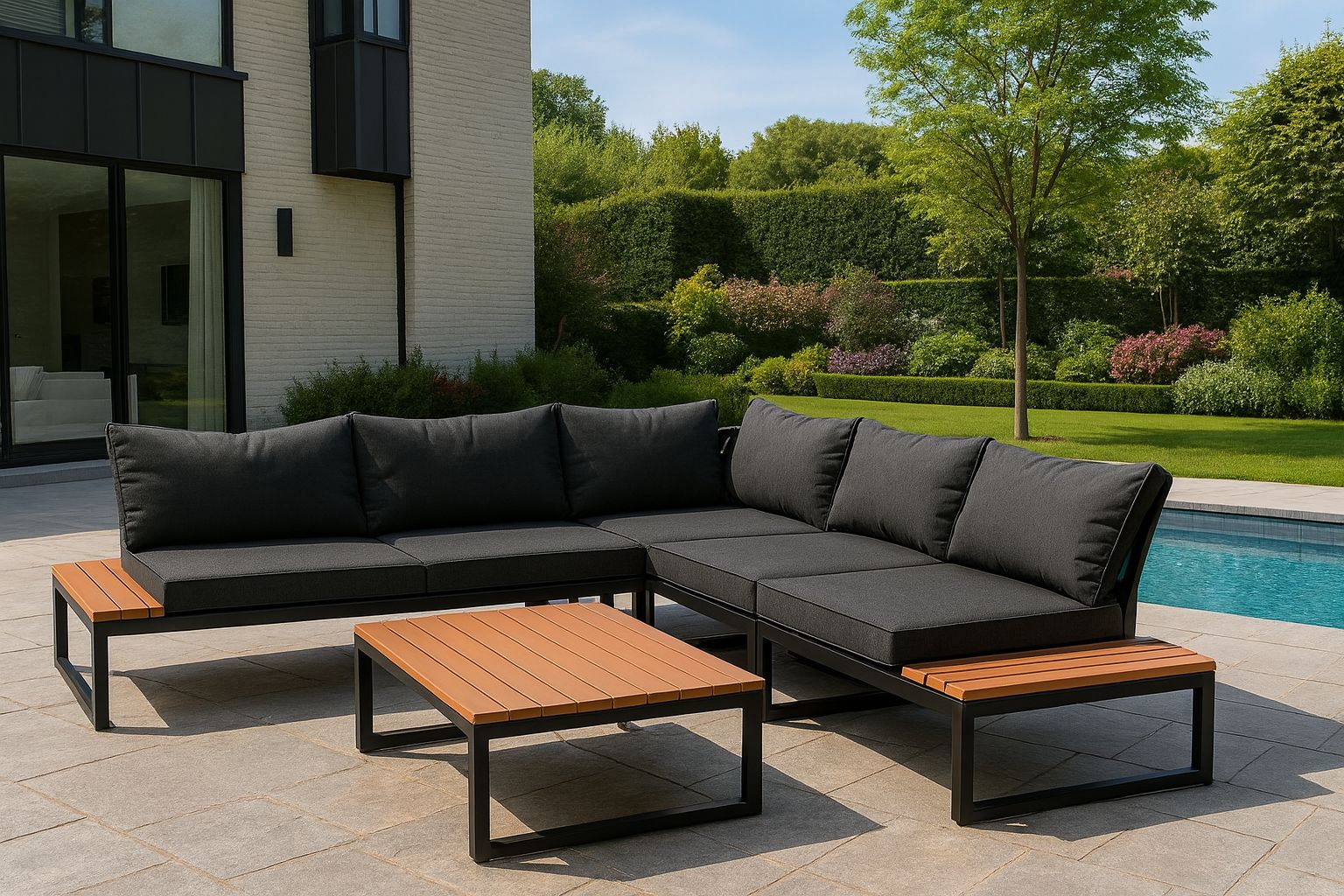 The "Black Forest/Desert Bloom" Modular Sectional