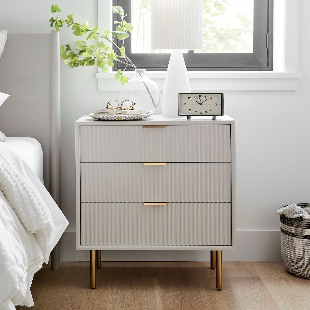Plush 'Luxe Rib' Nightstand