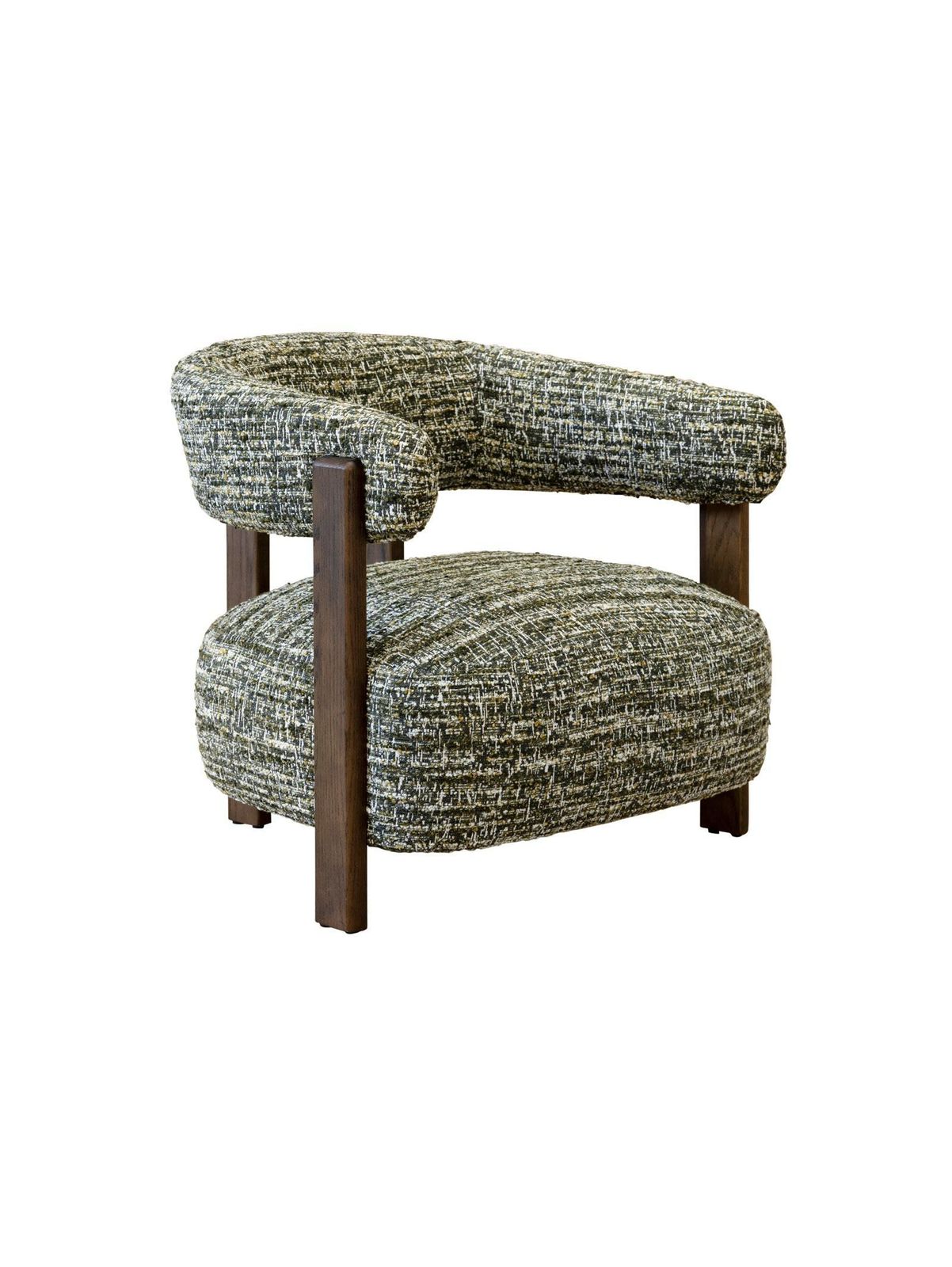 Plush Green “Picasso/Thalia” Chair