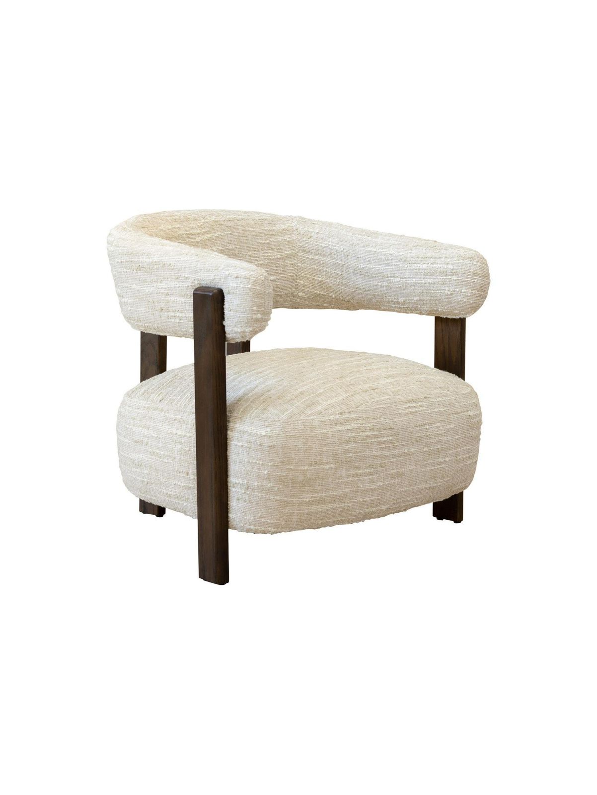 Plush Cream “Picasso” Chair