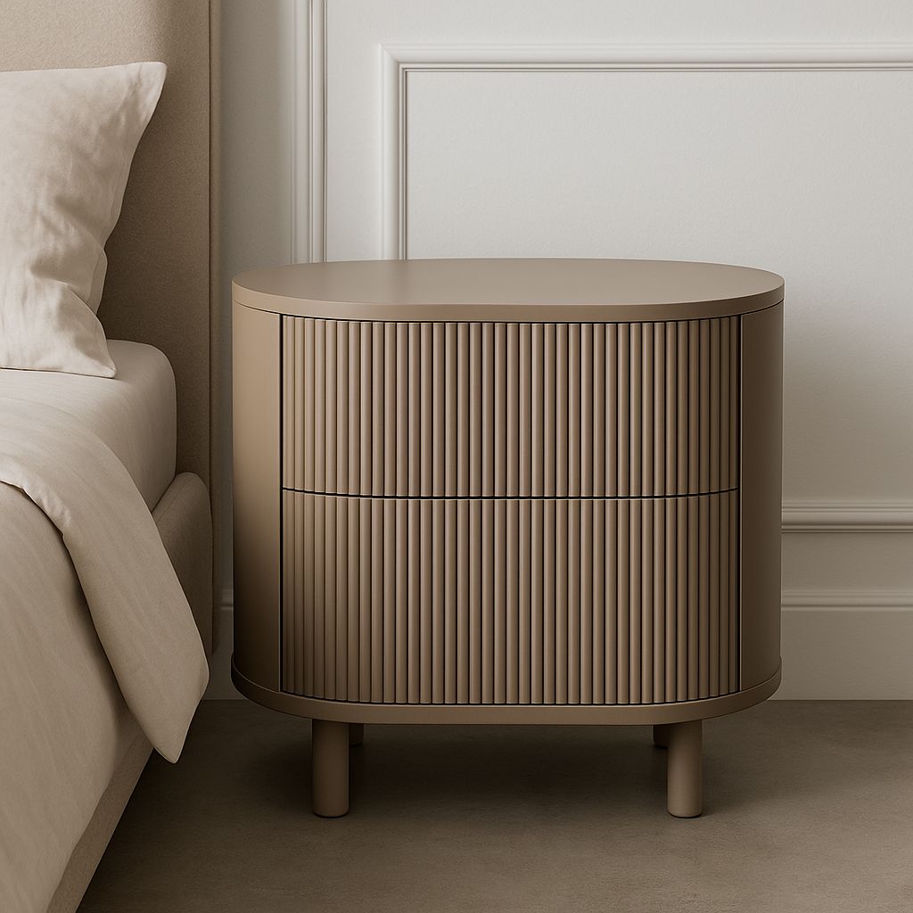 Plush 'Clay' Nightstand