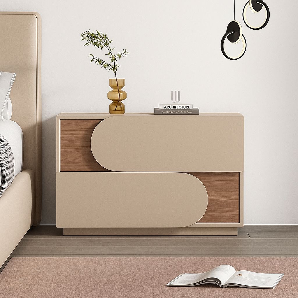 Plush 'Clover' Nightstand