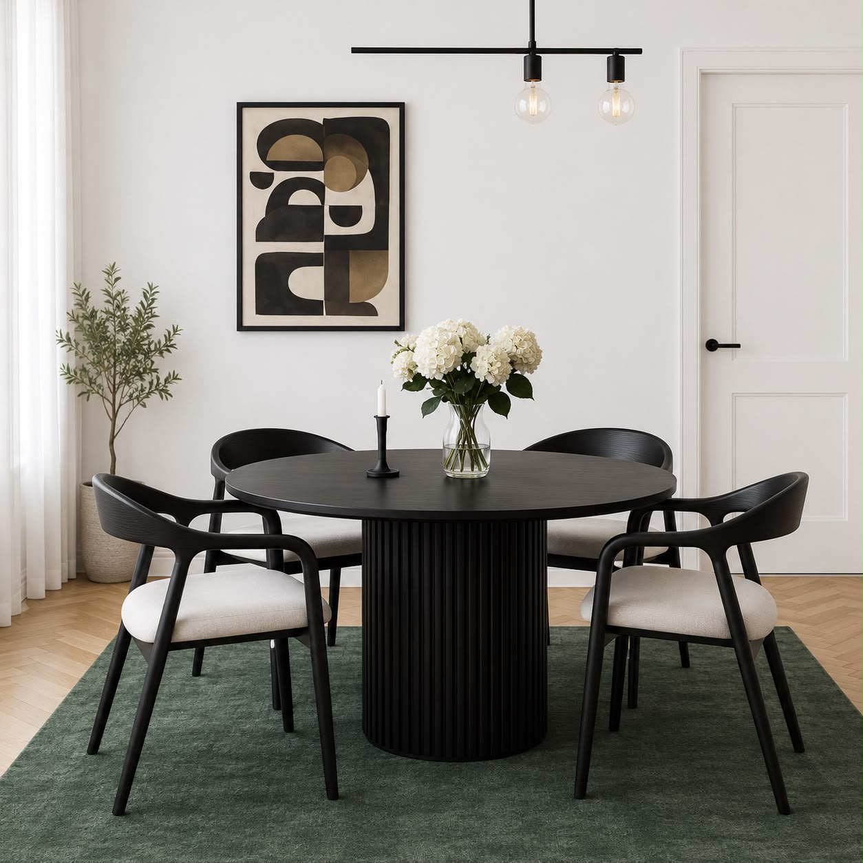 Plush 'Rhythm' Dining Set