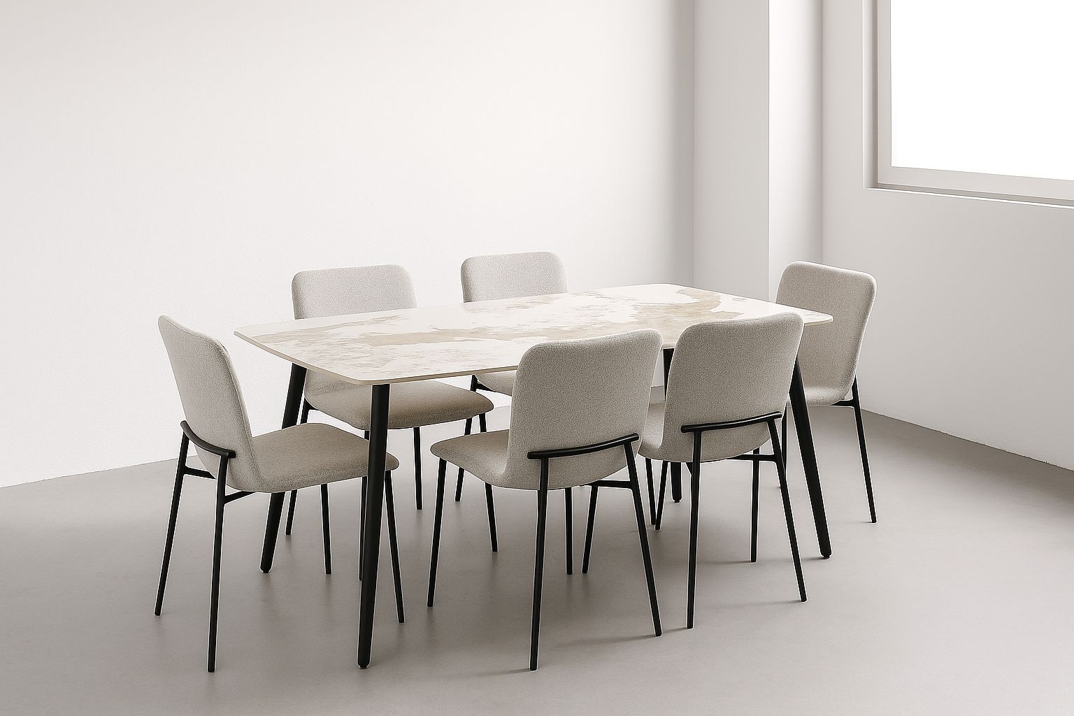 Taffy Budget Dining Set