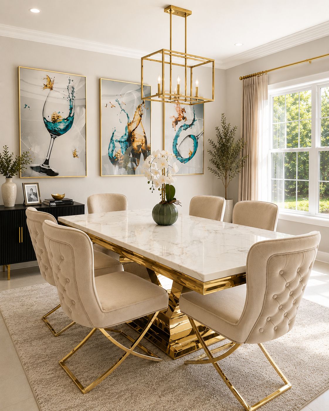 Plush Aurelia Dining Collection