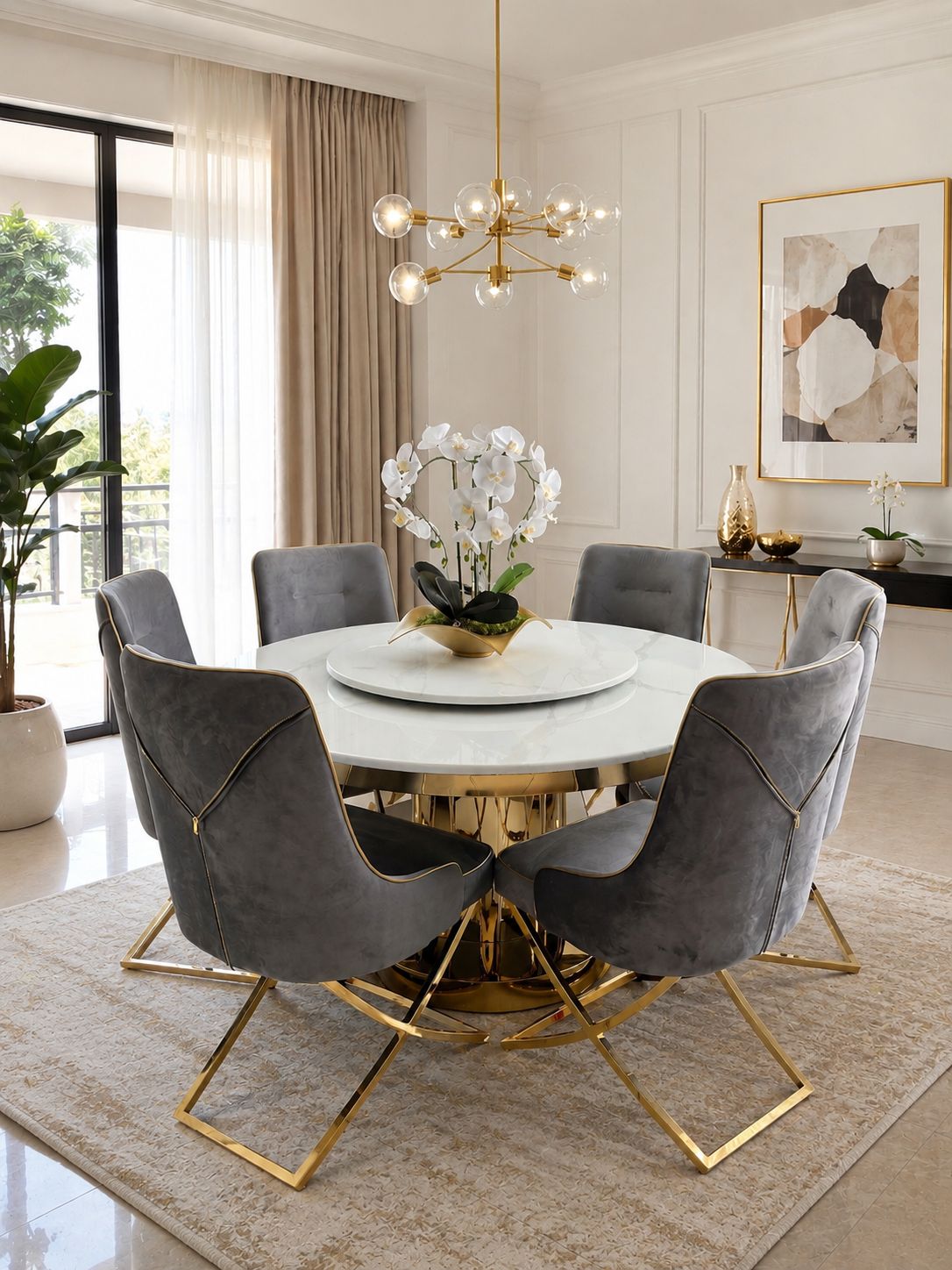 Lumina & Pearl Dining Set