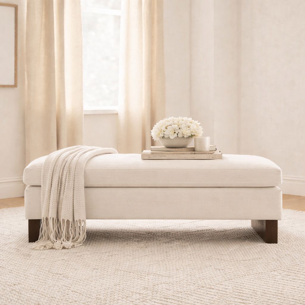 Plush “Linden” Bench