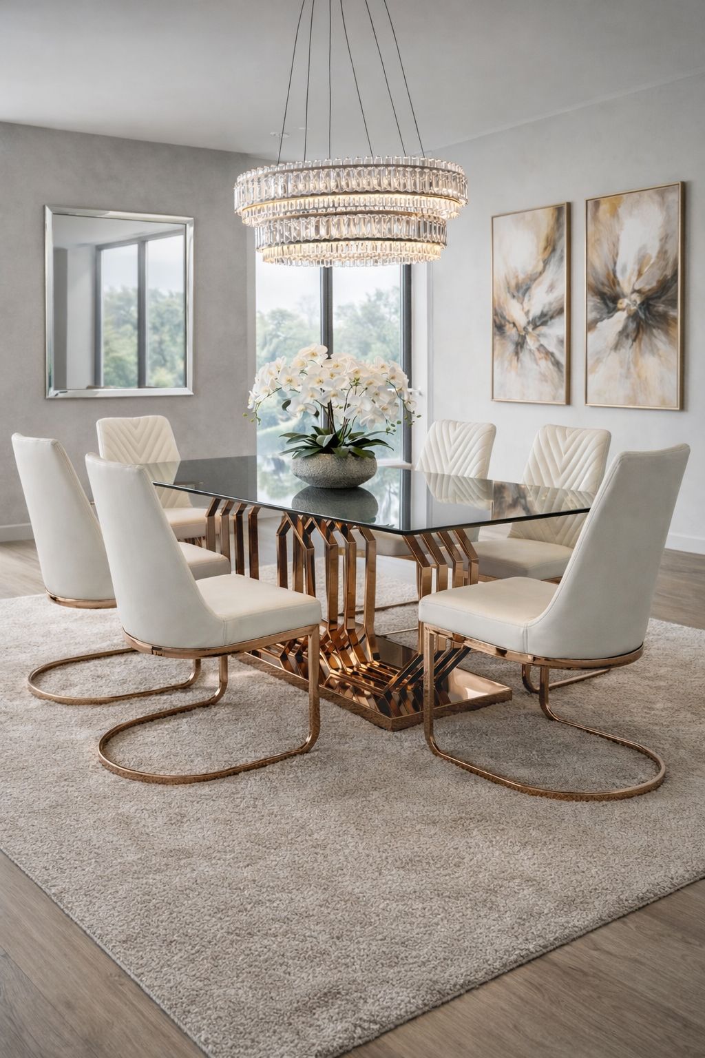 Plush Gallery Dining Set
