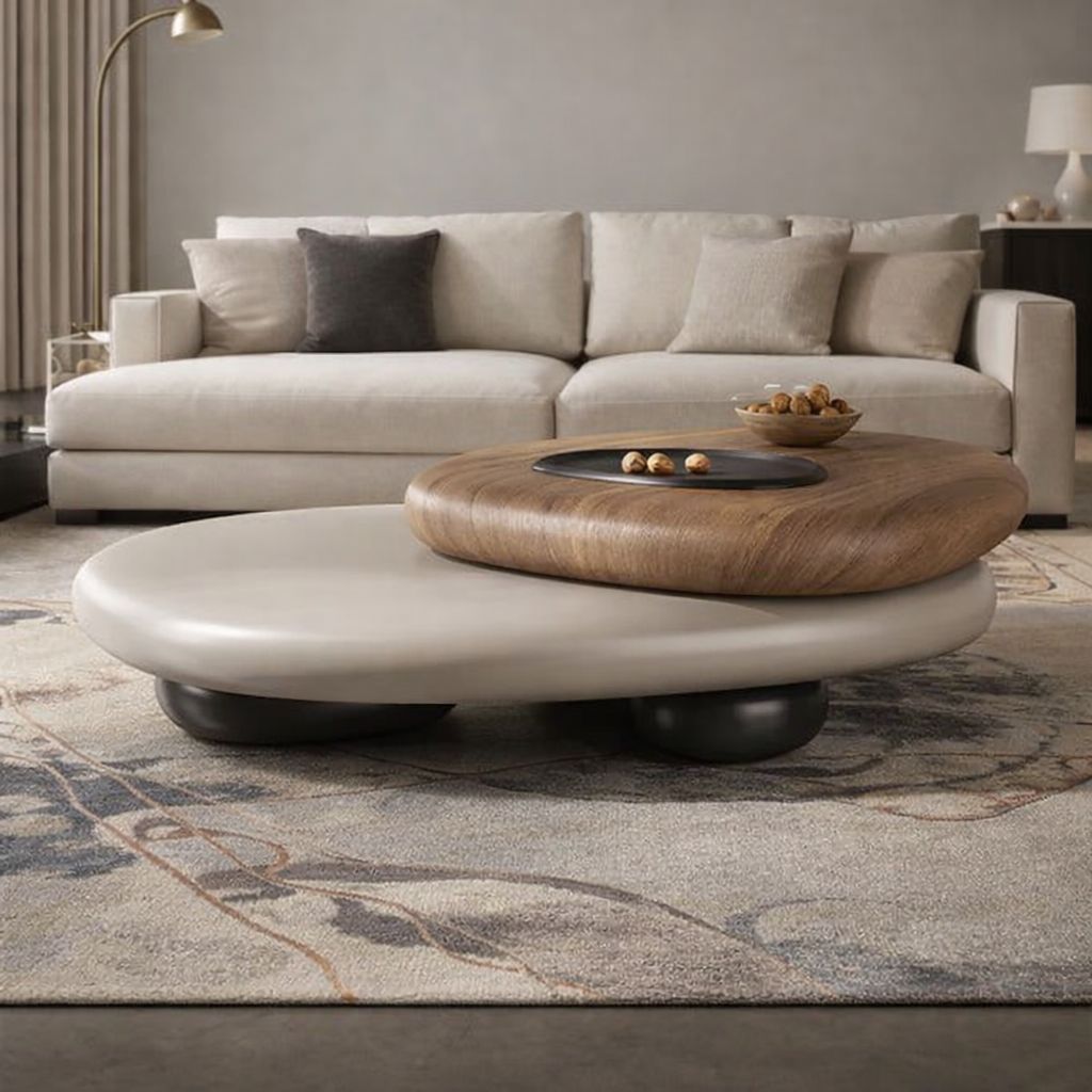 Plush “Solstice” Coffee Table