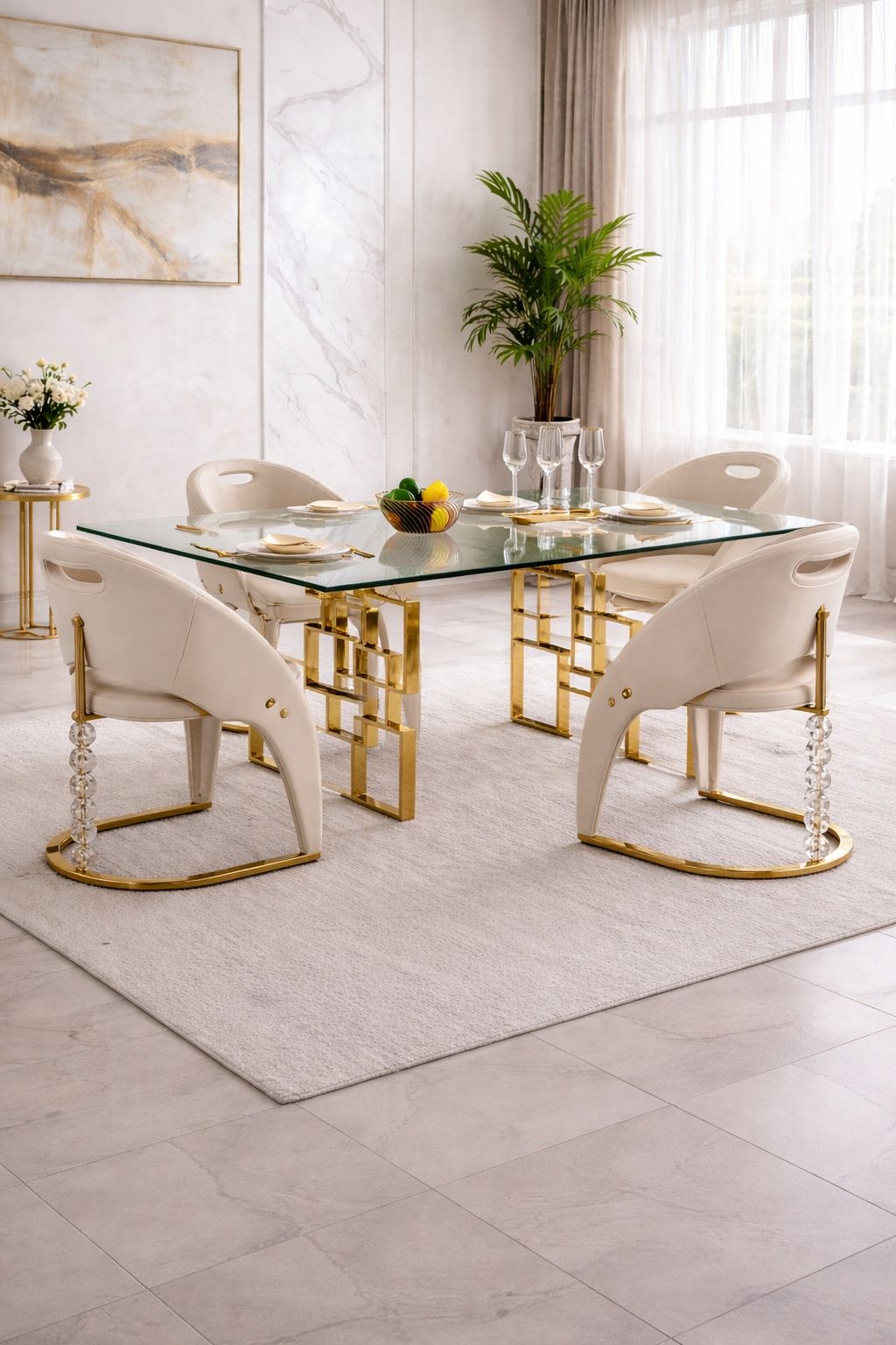 Plush “Aurelius” Dining Set
