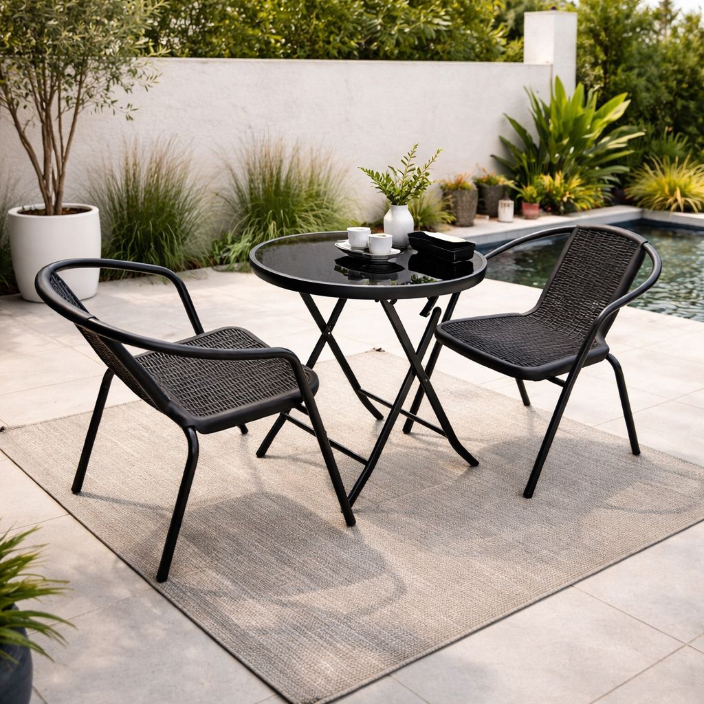 Plush “Azure Bistro” Set