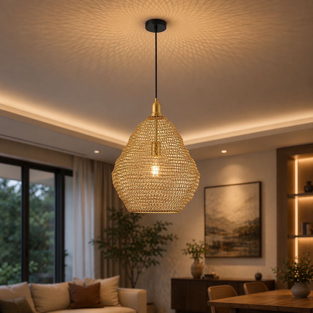 Plush Phantom Pendant