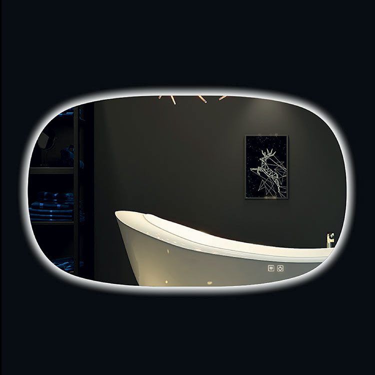 Plush Rectangular led mirror