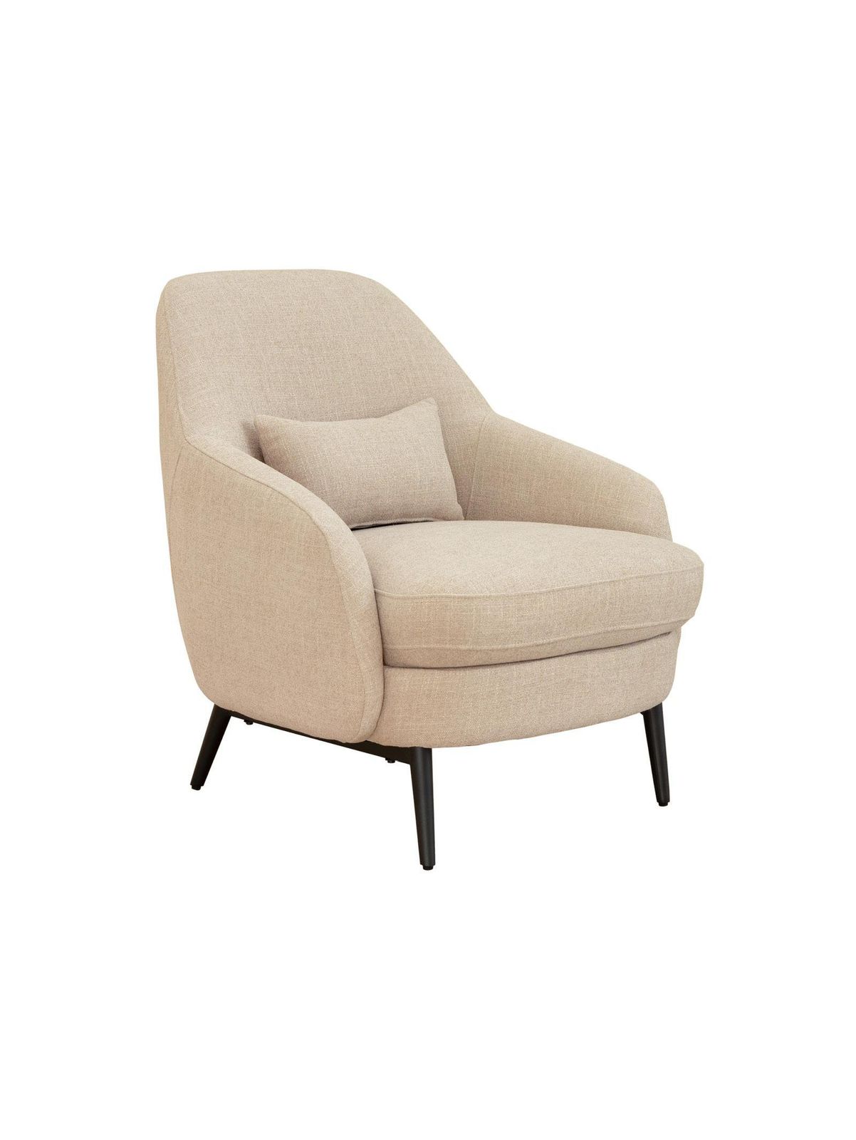 Plush "Tailored Accent" Chair