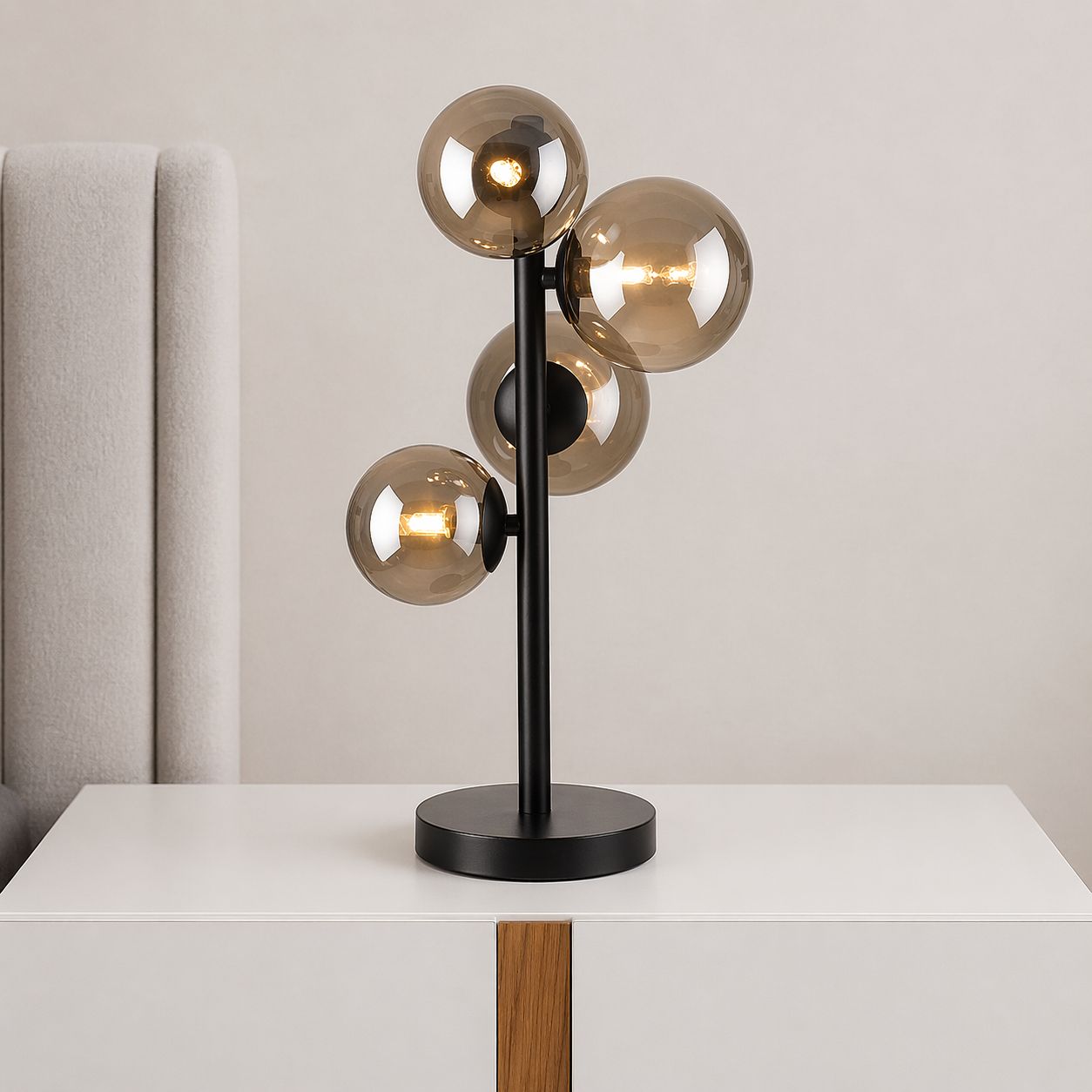 Plush “Stellar Cluster” Lamp