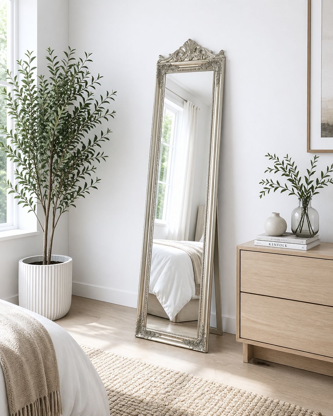 Plush “Heirloom Arch” Mirror
