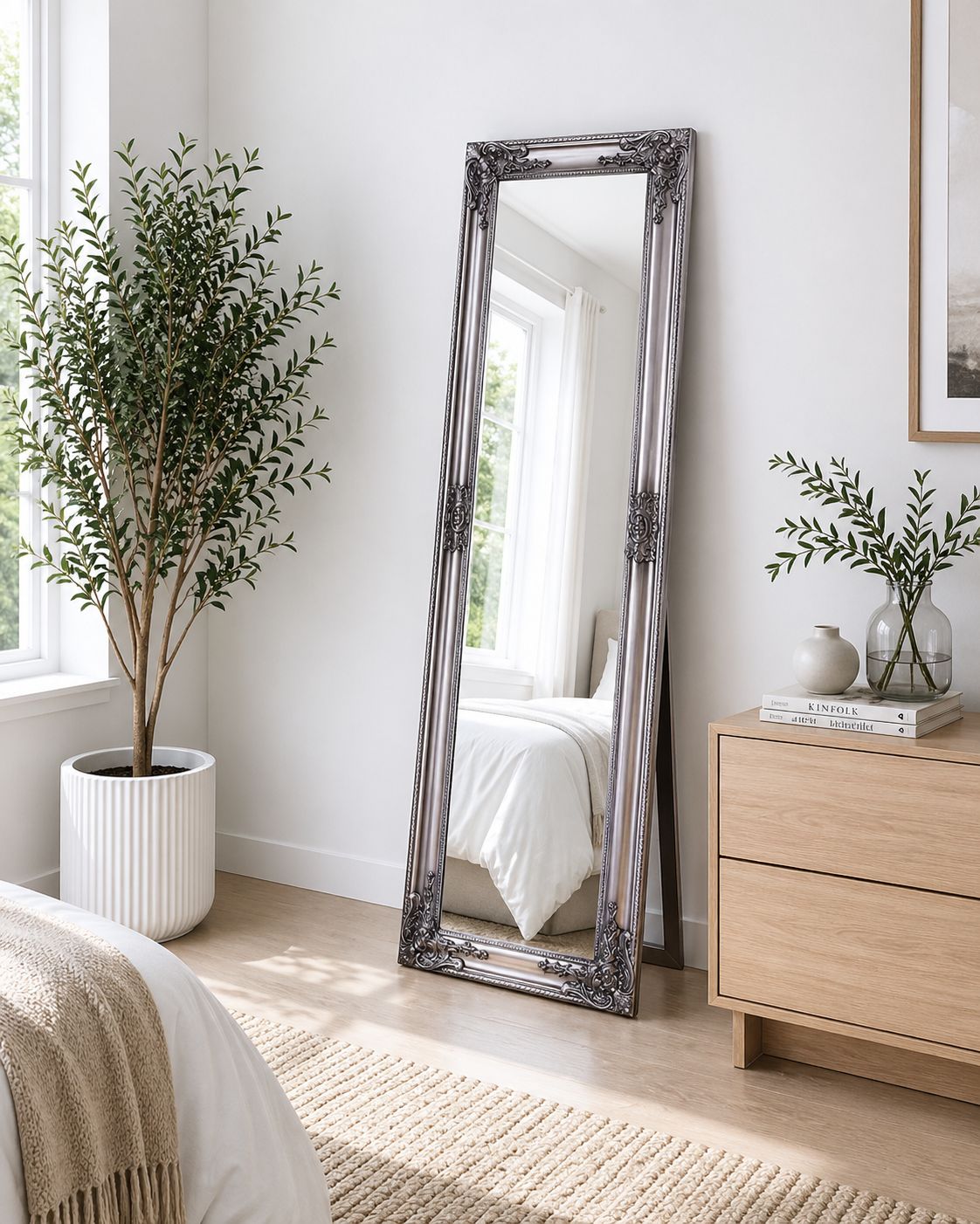 Plush “Regency Grand” Mirror