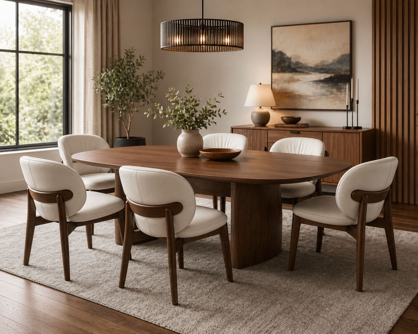 Plush "Estela" Dining Set