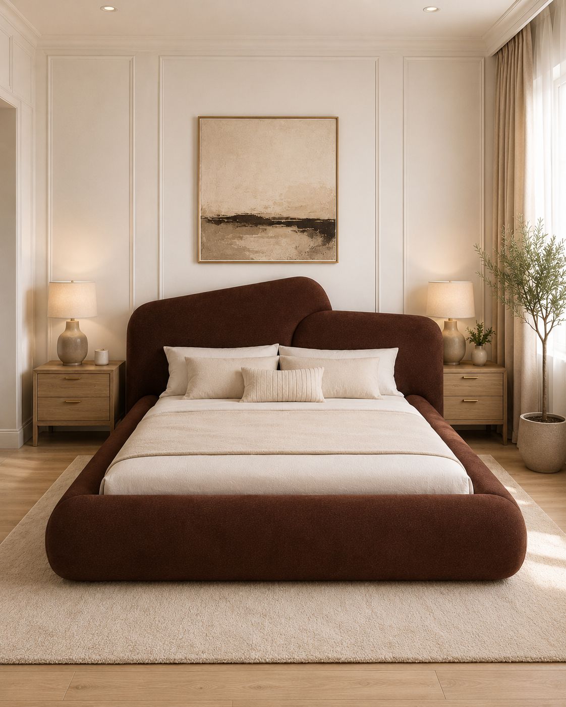 Plush "Halston" Bed