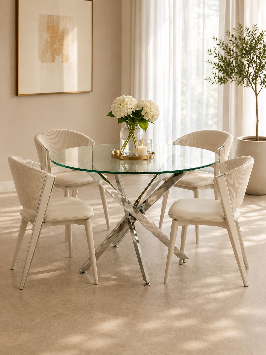 Plush “Horizon Dining” Set