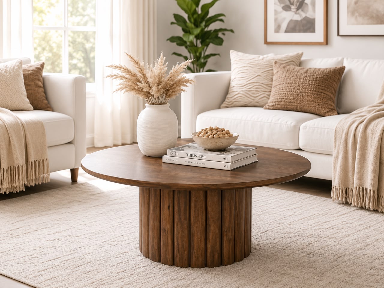Plush "Mango Wood" Coffee Table
