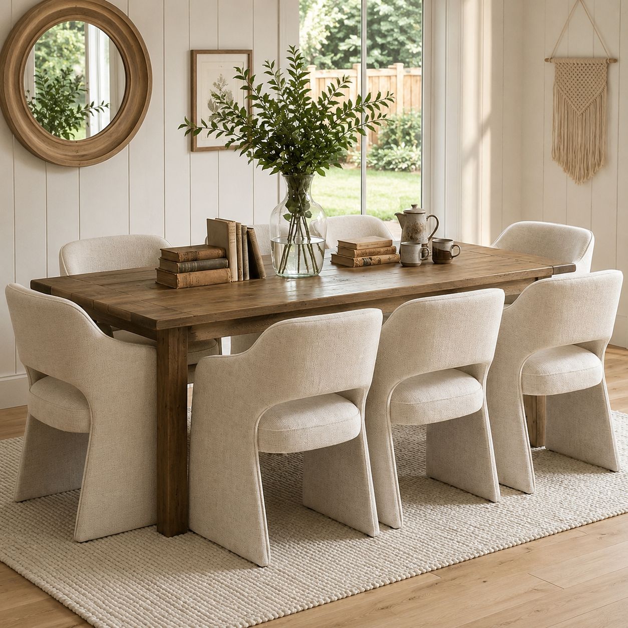 Plush Hearth & Harvest Dining Set