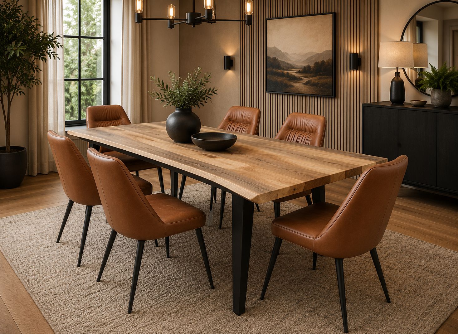 Plush Hearth & Honey Dining Collection