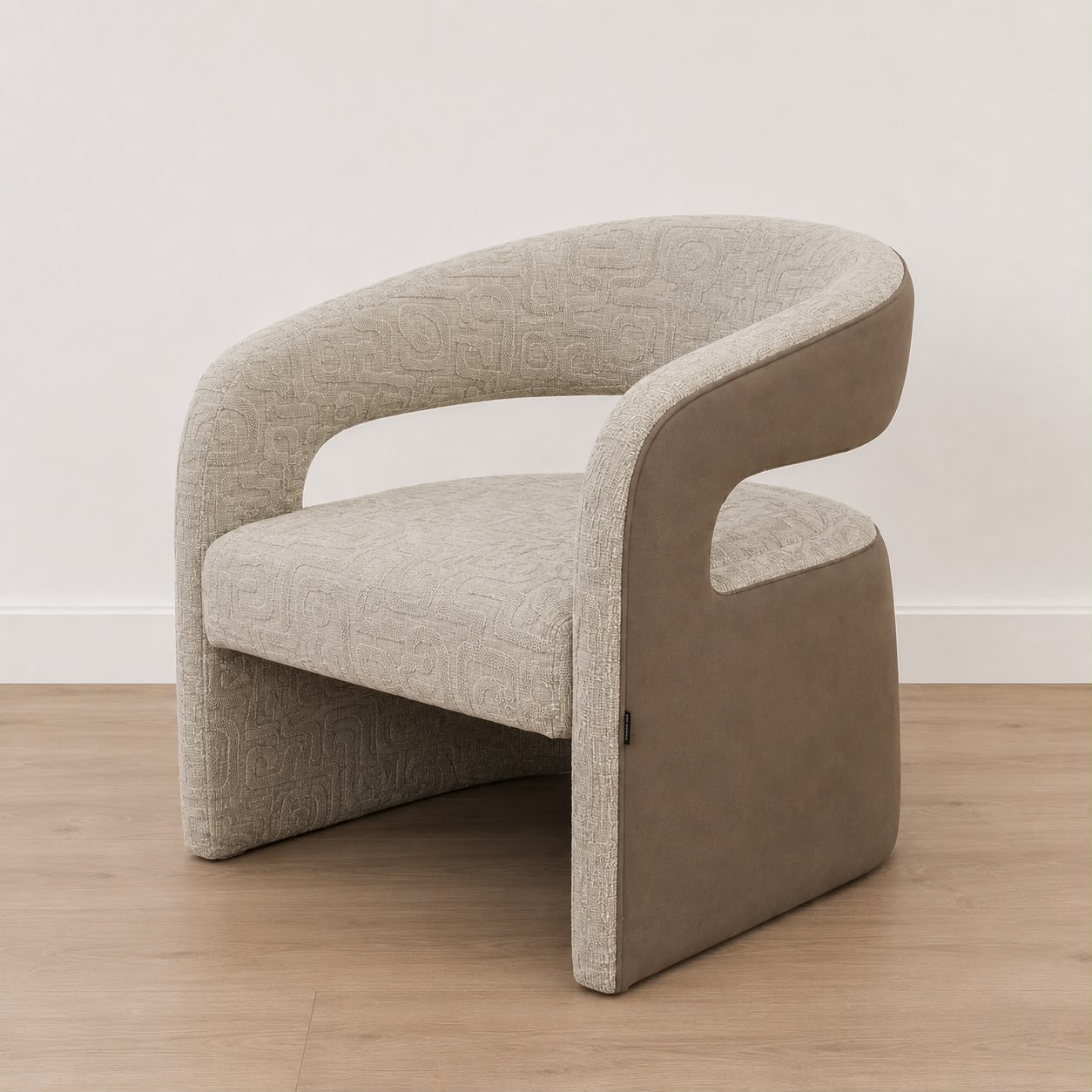 Plush Embrace Accent Chair