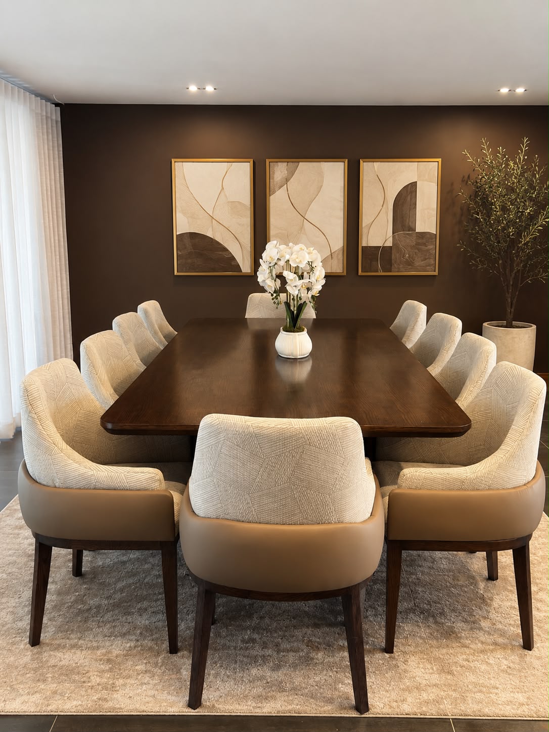 Plush Gatherer’s Dining Table Set