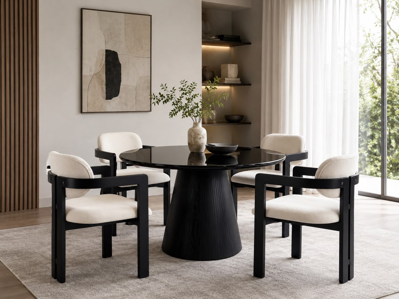 Plush Nocturne Dining Collection