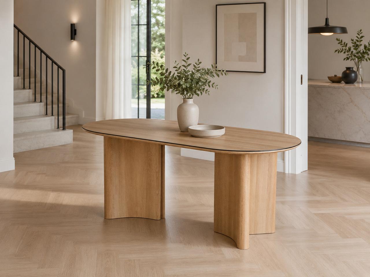 Plush Natural Flow Dining Table